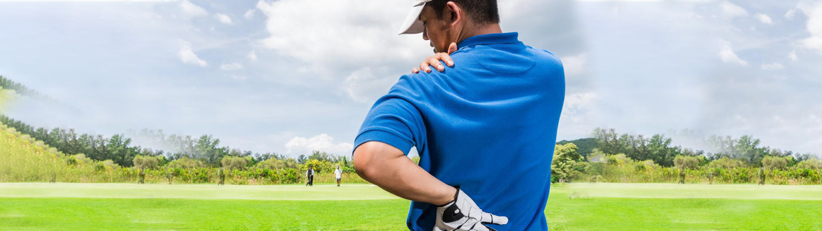 back and shoulder pain from golf